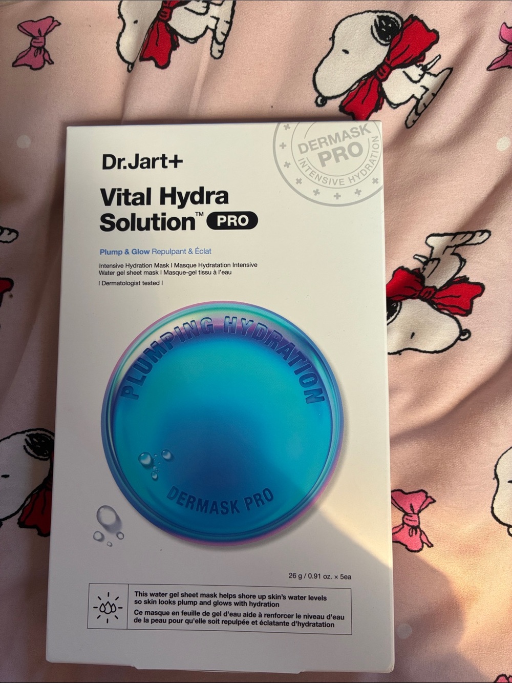 Dr. Jart+ Vital Hydra Solution PRO Face 5 pack exp 202811
